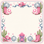Cowgirl Disco Mahjong Mat main image