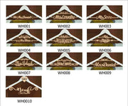 Rustic Wedding Dress Hanger Personalized Bride Dress Hanger Wedding Coat Hanger