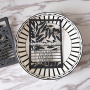 Customized OLIVE BRANCH save the date laser cutting  invitation cards
