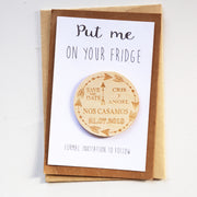 Save the Date magnets