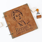 50 Pages Personalized Receipe Book /Monogrammed Engraved Photo Album/Adventure Photo album/ Kraft Scrapbook Album // guest book