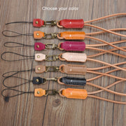 Leather Lanyard , Leather key holder, ID badge lanyard, key strap, Leather neck strap