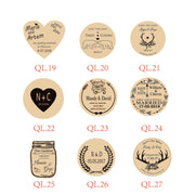 Personalized Mason Jar Save the Date Magnets