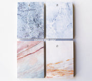 Marble Notepad, Tear-off Notepad,simple and minimalist marble memo pad,take note