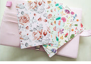 Floral dividers/A5 index/ Personal size planner dividers/Dashboard