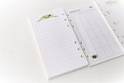 personal  Floral theme Planner Inserts /Weekly Inserts /Monthly Inserts/Daily grid/To do list/