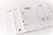 personal  Floral theme Planner Inserts /Weekly Inserts /Monthly Inserts/Daily grid/To do list/