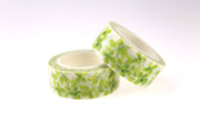 Leaves Washi Tape/Striped Washi / Masking tape/ japanese washi tape/Planner Supplies/OT034