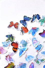 Butterfly  stickers set/ Planner Stickers/ Filofax Stickers/Lap top stickers/Scrapbook Sticker/OS019