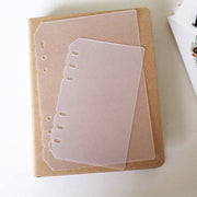 Planner Dividers/A5 dividers /Personal dividers /Planner divider set /Filofax dividers /Refill, clear, frosted, plastic