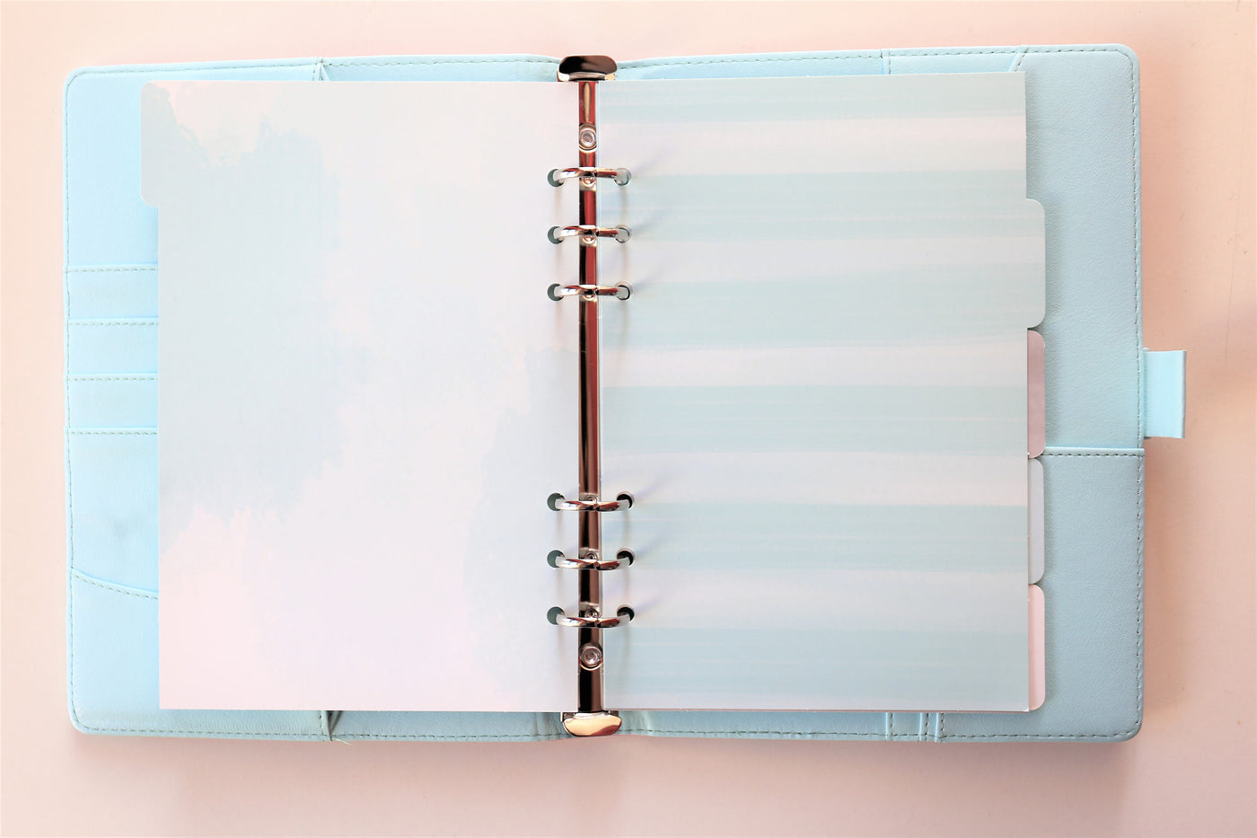 Winter theme Planner Dividers/A5 dividers /Personal dividers /Planner divider set /Filofax dividers /kikki k /Ice Blue Dashboard
