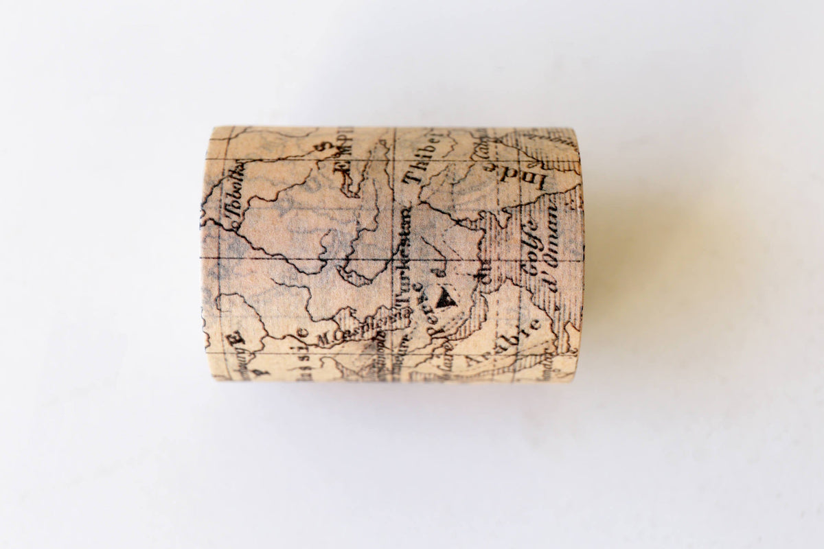 Vintage world Map Washi Tape/vintage paris Washi / Masking tape/ japanese washi tape/Planner Supplies/OT073