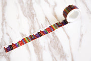Library Washi Tape/books Washi tapes / Masking tape/ japanese washi tape/Planner Supplies/OT098