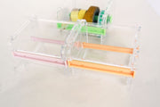 3 Colors Avaibale /Washi Tape Dispenser Organizer/Washi Tape Dispenser Storage Case/Acrylic Tape Dispenser