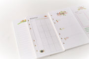 personal  Floral theme Planner Inserts /Weekly Inserts /Monthly Inserts/Daily grid/To do list/