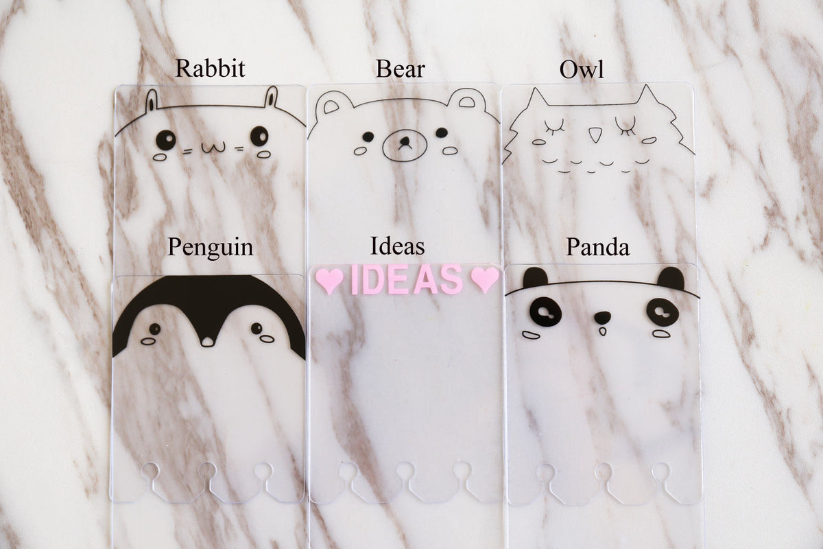 Cute Washi Tape Dashboard, Washi Tape Sample Board, Washi Tape accessories, storage, page marker, Tape Card,planner kit,