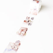 40mm x 8m France Building Landmarks Washi Tapes/ city Washi Tape/Decorative Stickers / Masking tape/ japanese tape/Planner Supplies/OT097