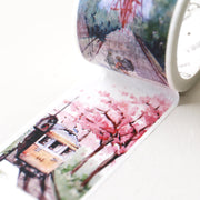40mm x 8m Japan  Building Landmarks Washi Tapes/ city Washi Tape/Decorative Stickers / Masking tape/ japanese washi tape/Planner tape/OT070