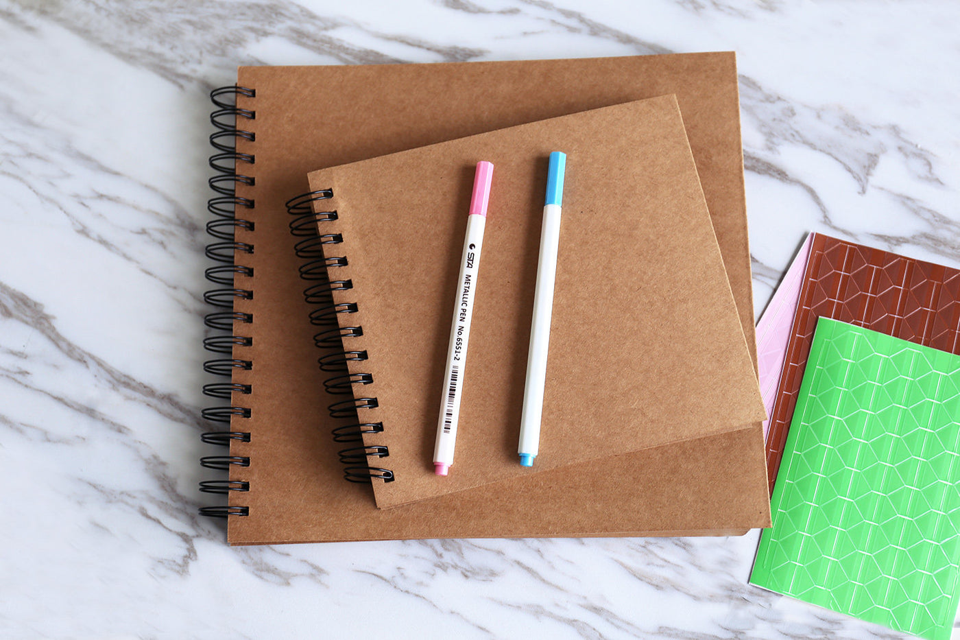 Spiral  Large Kraft Scrapbook Album,Instax photo album, DIY Blank album, wedding album, Kraft Scrapbook album,