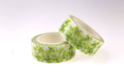 Leaves Washi Tape/Striped Washi / Masking tape/ japanese washi tape/Planner Supplies/OT034