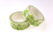Leaves Washi Tape/Striped Washi / Masking tape/ japanese washi tape/Planner Supplies/OT034