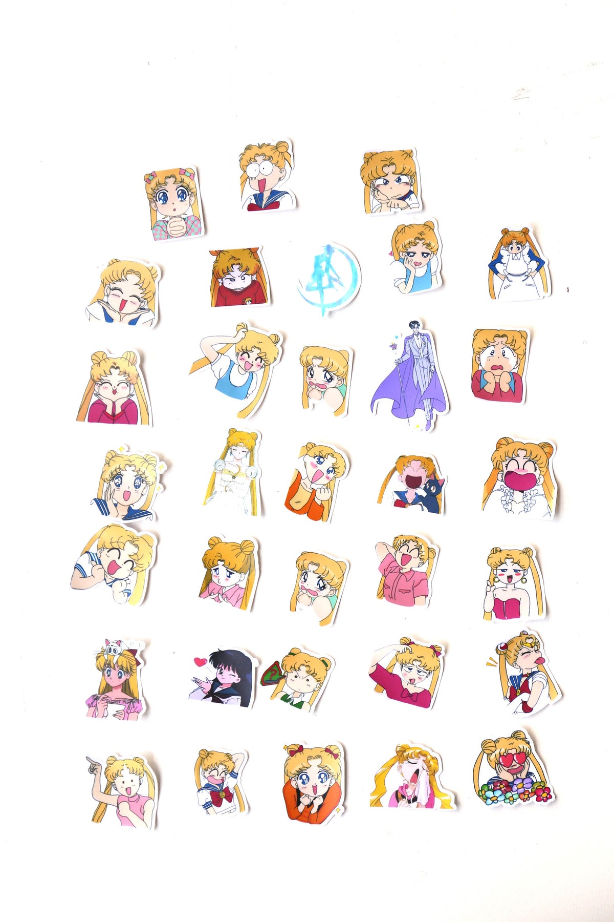 Sailor Moon girls sticker set/ Planner Stickers/ Filofax Stickers/Lap top stickers/Scrapbook Sticker/OS061