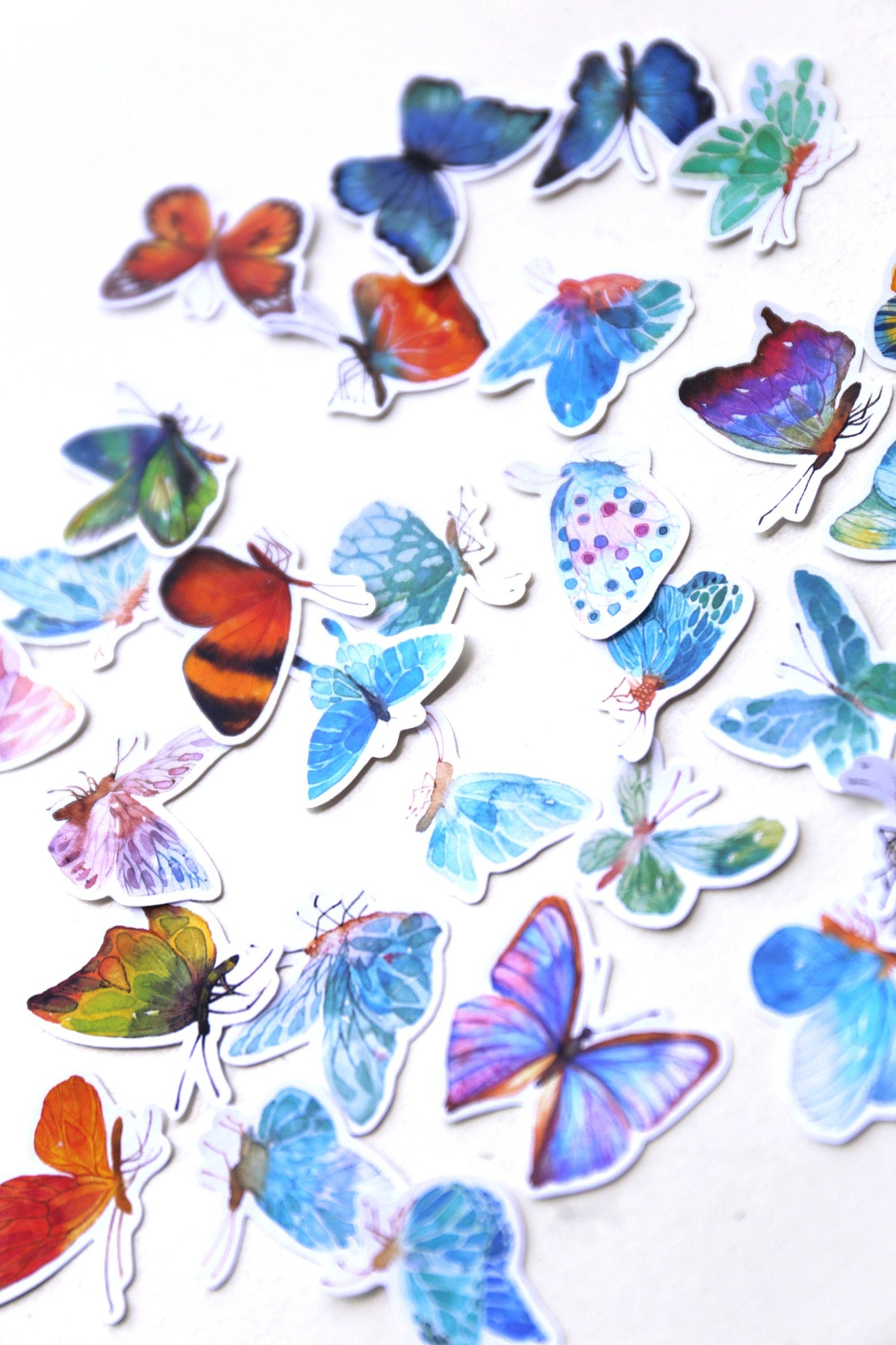 Butterfly  stickers set/ Planner Stickers/ Filofax Stickers/Lap top stickers/Scrapbook Sticker/OS019