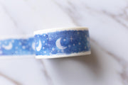 star Washi tape,/sky Washi tape, moon tape Washi Tape /Night washi tape/ Masking tape/  japanese washi tape/planner tape/OT071