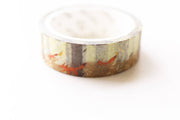 Fox Forest  Washi Tape/autumn  tapes/ Masking tape/ japanese washi tape/Planner Supplies/OT063
