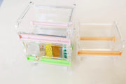 3 Colors Avaibale /Washi Tape Dispenser Organizer/Washi Tape Dispenser Storage Case/Acrylic Tape Dispenser