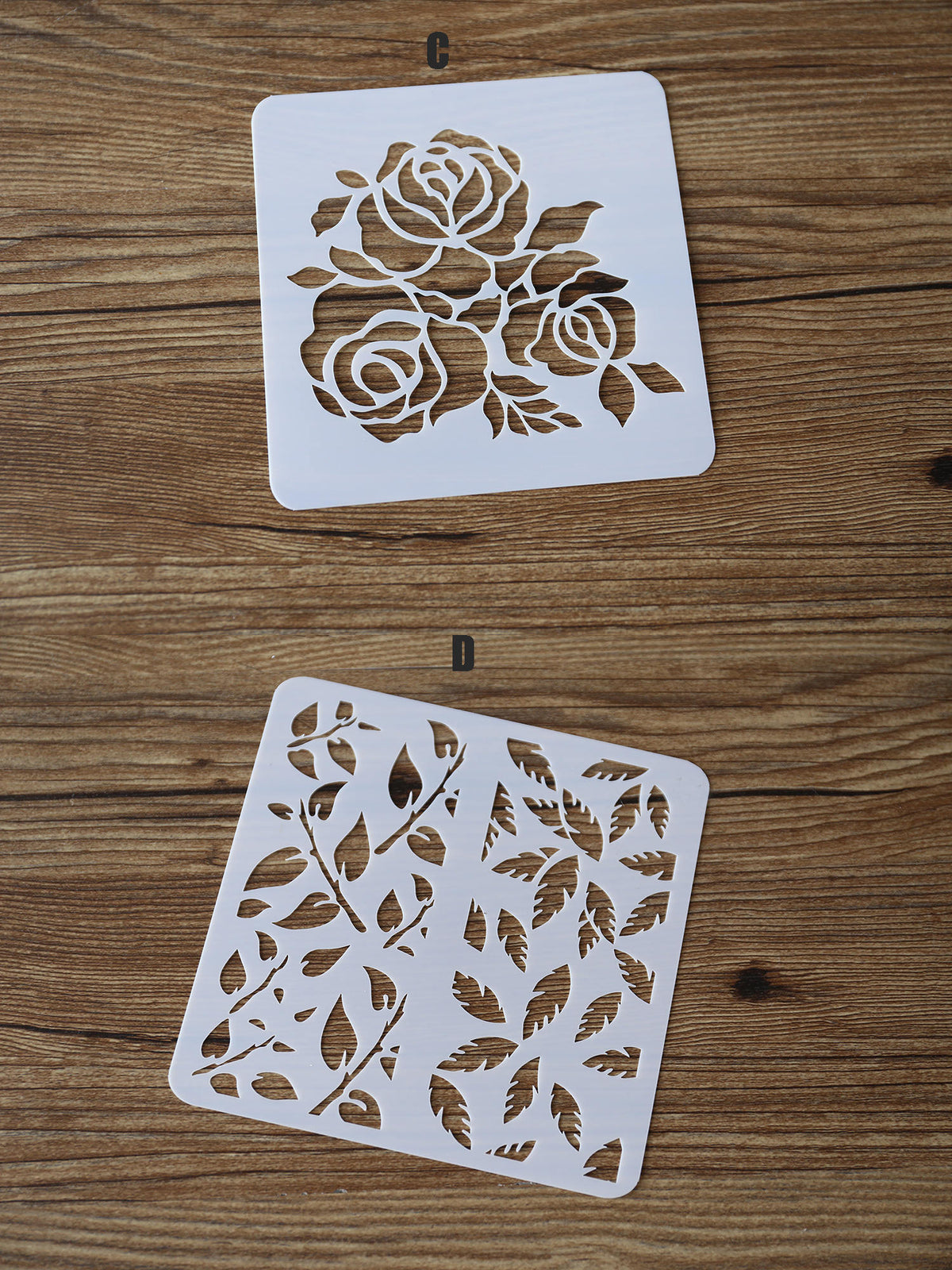 Planner Stencil, masking stencil /Bullet Journal Stencil,Stencil Template, Filofax Stencil, Metal, planner supplies, Wreath template Stencil