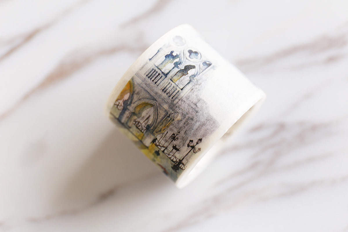40mm x 8m  Italy Landmarks Washi Tapes/ city Washi Tape/Decorative Stickers / Masking tape/ japanese washi tape/Planner Supplies/OT094