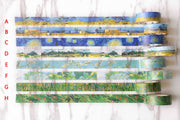 Van Gogh Wheat Washi Tapes/ painting Washi Tape/Sower Washi tape  /Wheatfield with Crows Masking tape/ japanese washi tape/Planner Supplies