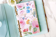 Set of 6 colorful flower Planner Dividers/Rose flower Planner dashboard/A5 dividers /Personal dividers /Planner divider set /