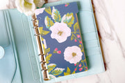 Set of 6 colorful flower Planner Dividers/Rose flower Planner dashboard/A5 dividers /Personal dividers /Planner divider set /