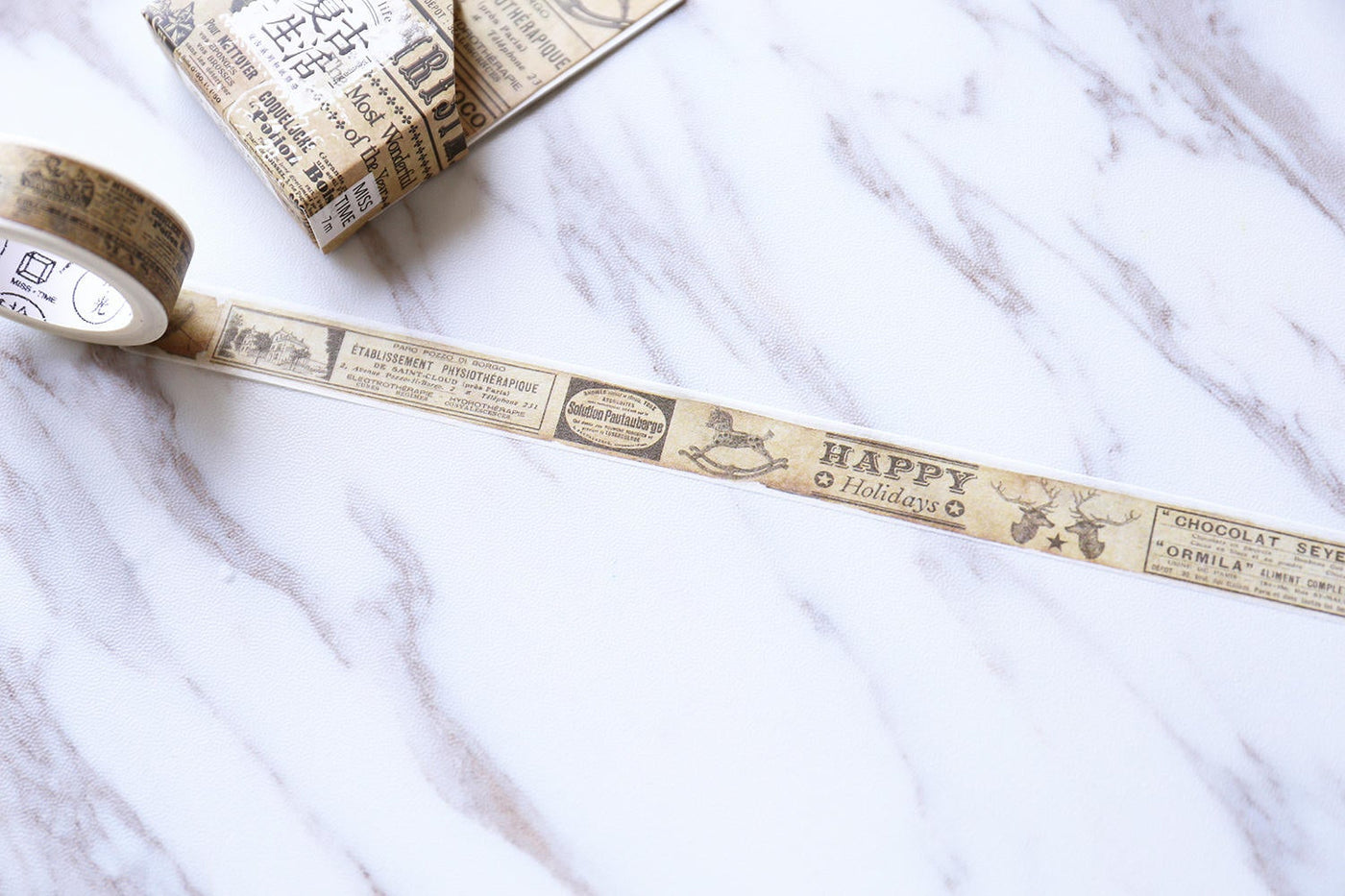 Old newspaper Washi Tape  15mmx7m tape/ vintage newspaper Washi Tape  Masking tape/ japanese washi tape/planner tape/OT079
