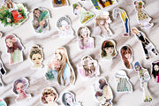 unique hairstyle sticker set/beautiful girls  Planner Stickers/ Filofax Stickers/Lap top stickers/Scrapbook Sticker