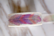Feathers Washi Tape/colorful feathers Washi Tape/Japanese Washi Tape/ Masking Tape Washi tape/Soft Feathers Washi Tape