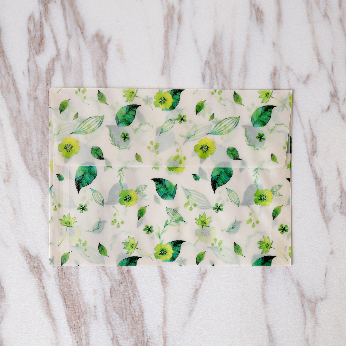 Leaves  Envelopes  /colorful leaves envelopes / Clear Envelopes / Glassine Envelopes