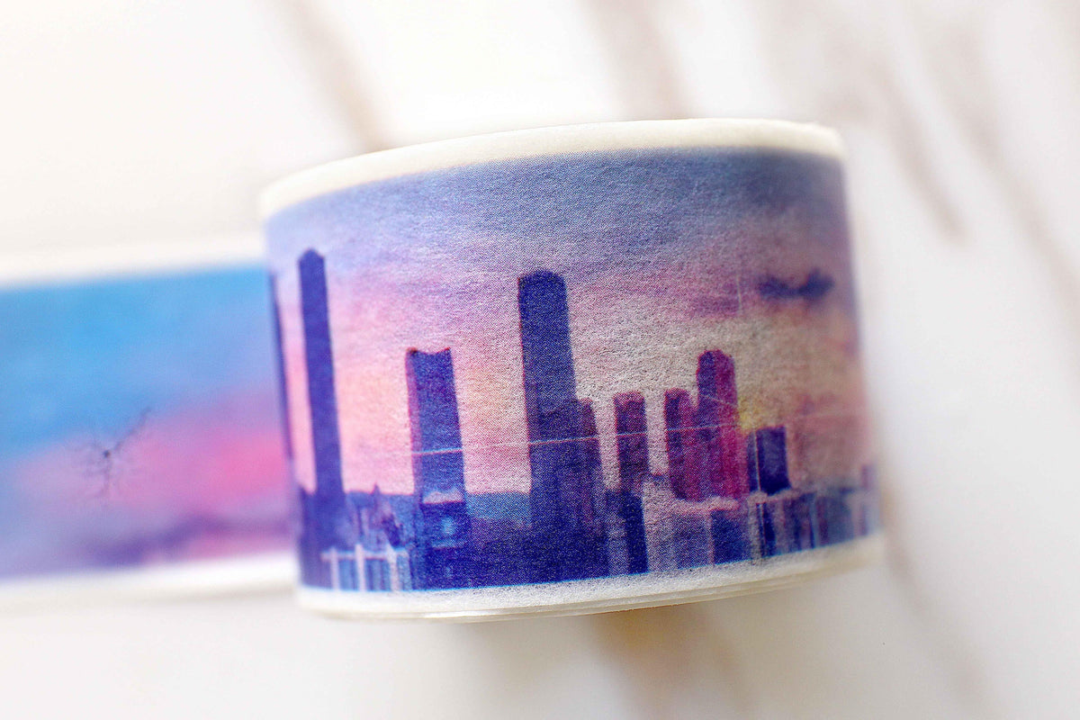 Metropolis washi tape /day light City~ Washi Tape/trip washi tape/city washi tape /Masking Deco tape/scrapbooking stickers