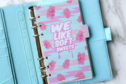 set of 6 Sweet  Dessert Planner Dividers/A5 dividers /Personal dividers /Planner divider set /Filofax dividers /