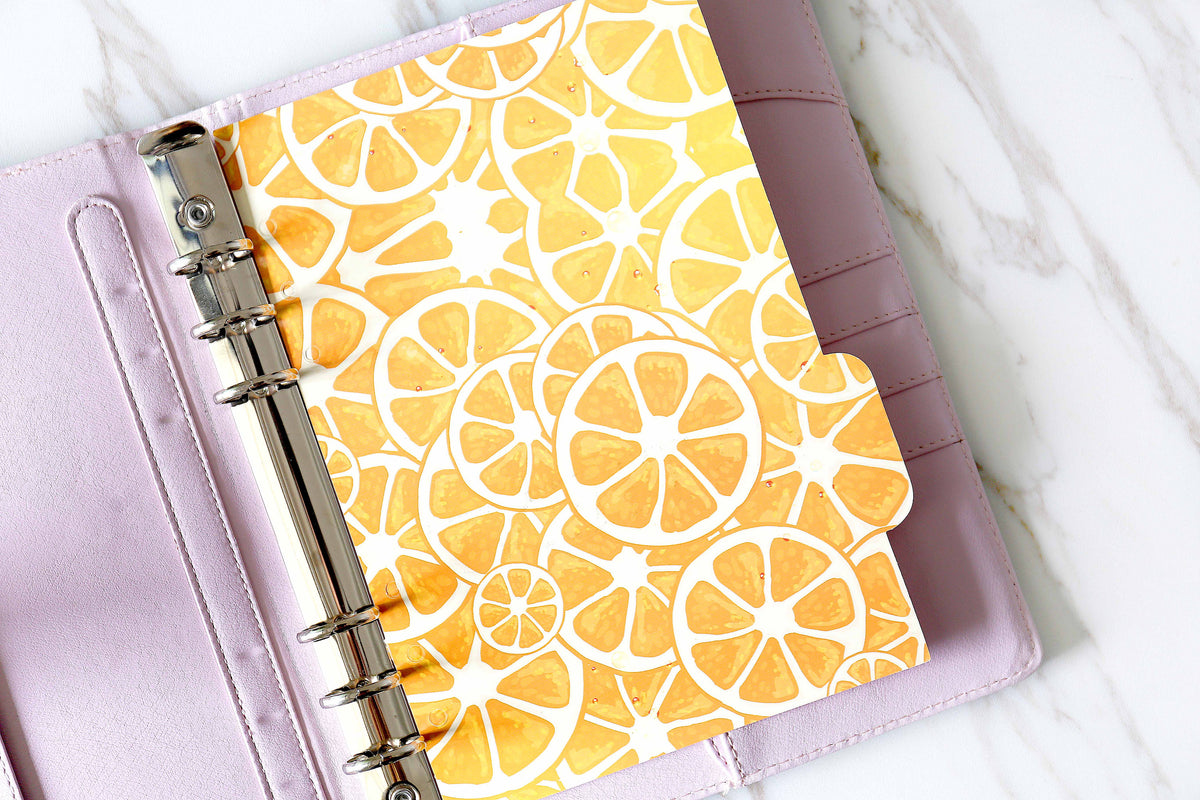 Summer  Planner Dividers/Planner dashboard/A5 dividers /Personal dividers /Planner divider set /