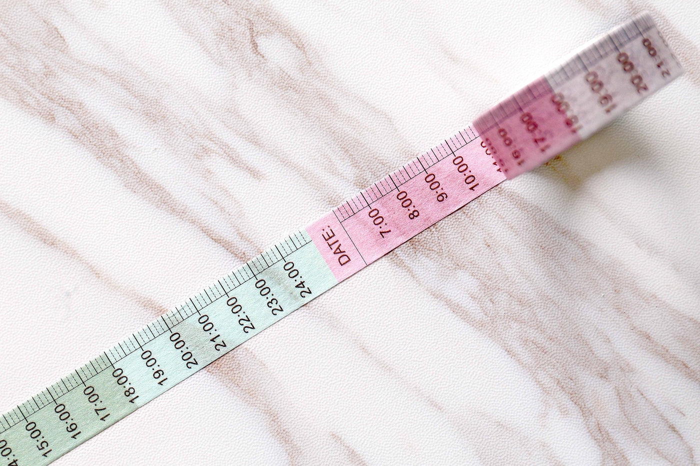 Time Washi Tape/ planner washi tape/ schedule washi tape,/Masking Tape, 15mmx7m/ Pastel Washi Tape,/Deco Tape