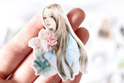 unique hairstyle sticker set/beautiful girls  Planner Stickers/ Filofax Stickers/Lap top stickers/Scrapbook Sticker