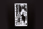 birthday  stencil /Journal Stencil /Notebook Stencil/ snowflake  Bullet Journal Stencil/party stencil / plastic Stencil