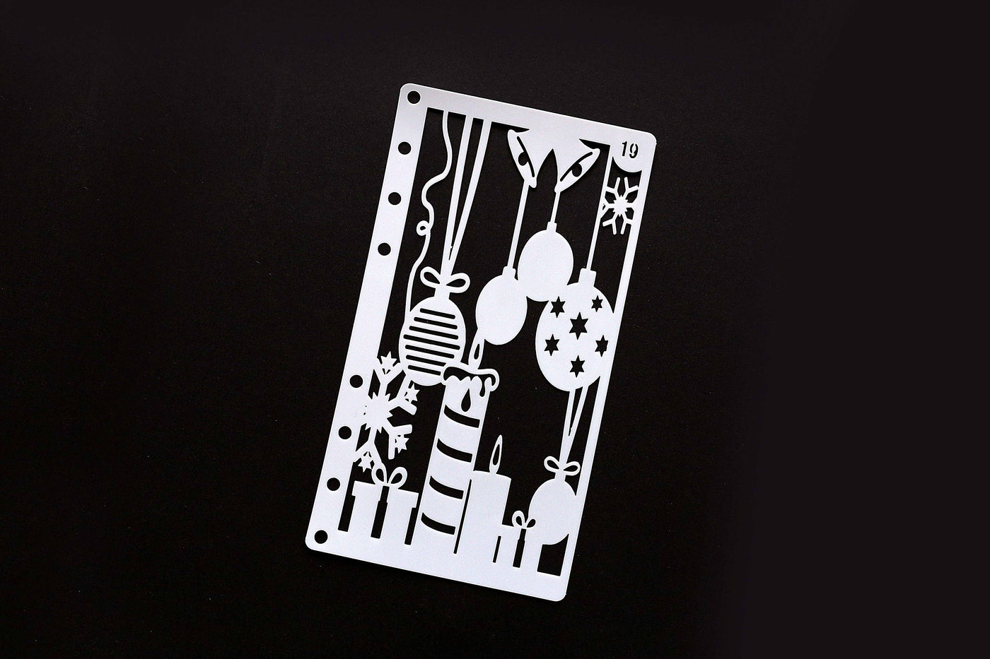 birthday  stencil /Journal Stencil /Notebook Stencil/ snowflake  Bullet Journal Stencil/party stencil / plastic Stencil