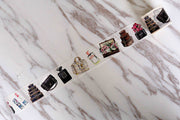 Luxury Bags Washi tape /bags and Lipstick washi tape /classic Lady bag purses perfume washi tape /Canberra Masking tape/