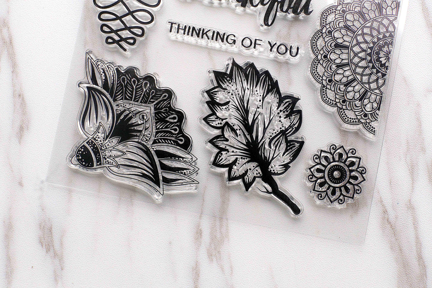Beautiful leaves  clear  Stamp/flowers and leaves clear  Stamps/Thank  you  clear stamp/Travel Stamps/Journal Accessories clear stamp