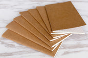 25PCS Passport Traveler's Notebook Insert/Midori Refills/Midori Insert /Paper Refill for Midori/Small Kraft Journals, Blank/Lined Notebook