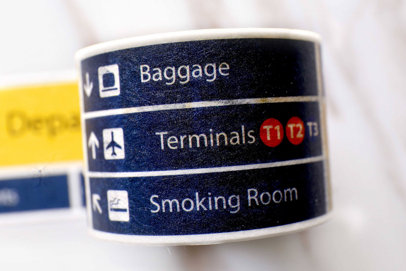 Airport washi tape/toilets washi tape/terminal washi tape/restaurants washi tape /NRT airport/Japanese Washi Masking